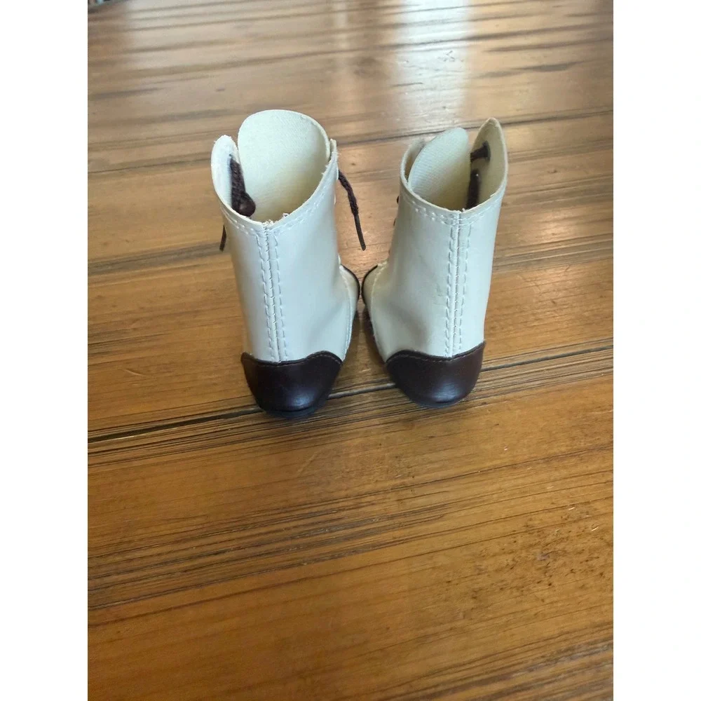 American Girl Kirsten Two-Tone Work Boots Pleasant Company 90's EUC